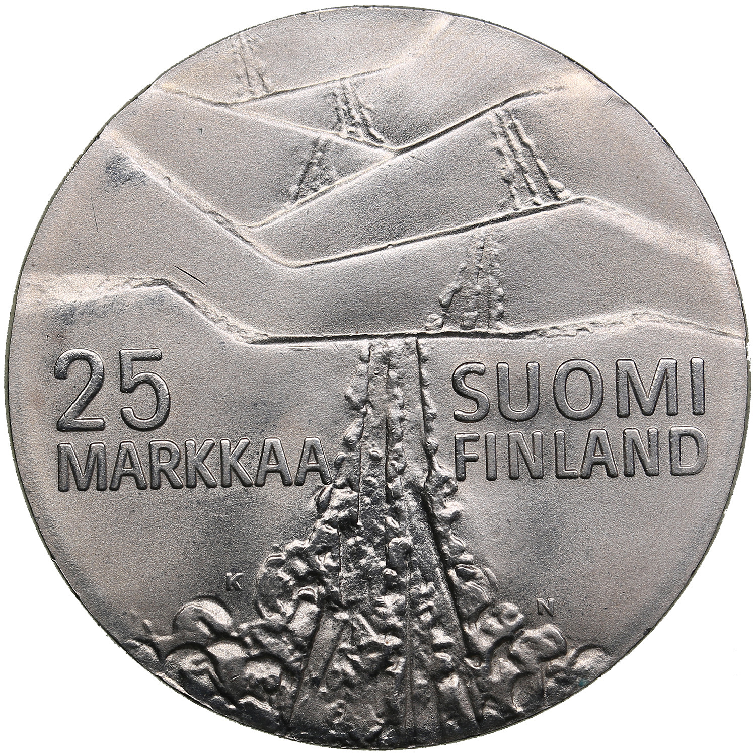Finland 25 Markkaa 1978 - Lahti MM - Positsioon №542. Oksjon Coins.ee