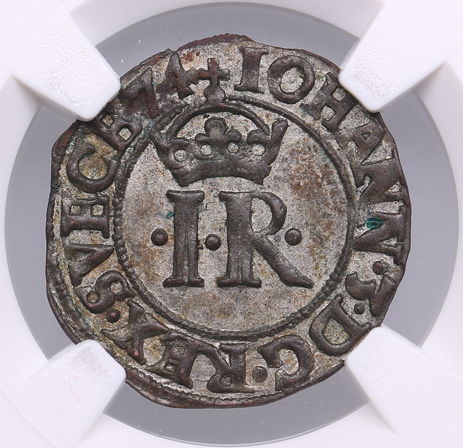 Sweden 1/2 Öre 1574 - Johan III (1568-1592) - NGC MS 62