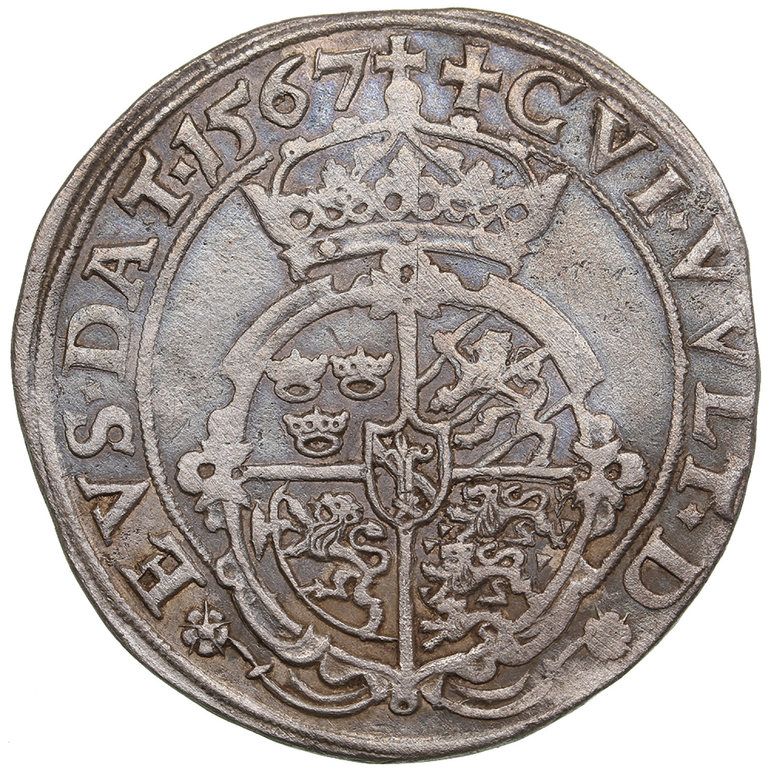 Sweden 1 Mark 1567 - Erik XIV (1560-1568) - Positsioon №339
