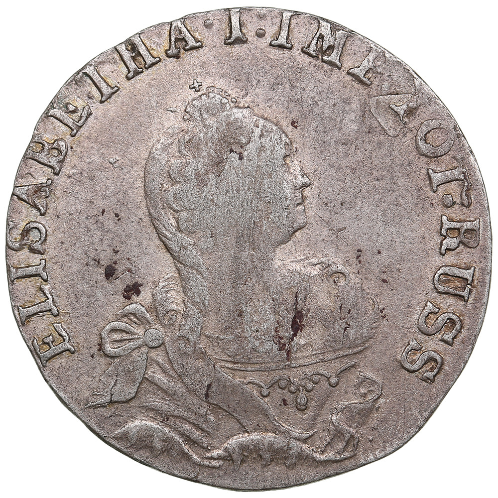 Russia (Prussia, Red Mint in Moscow) 6 Groschen 1761 - Elizabeth  (1741-1762) - Lot №1017. Auction Coins.ee