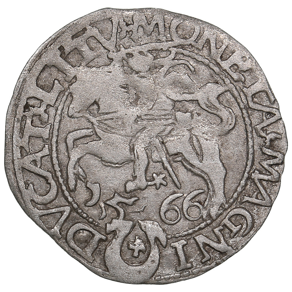 THE GREAT ESTATES グリニッチ Lithuania, Grand Duchy (Tykocin) AR ½ Groat / Półgrosz 1566